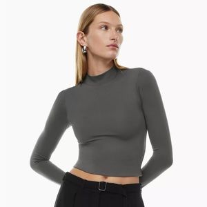 Aritzia Babaton Contour Mockneck Longsleeve
